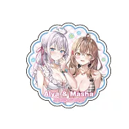 不時輕聲地以俄語遮羞的鄰座艾莉同學(原作) 磁吸壓克力便利夾 A