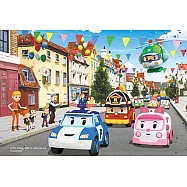 救援小英雄-波力 70片拼圖(城市)