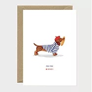 【AWS】Oui oui Merci 感謝卡 #1513