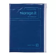【日本Mark&rsquo;s】storage. it 收納筆記本A5 ‧ 海軍藍