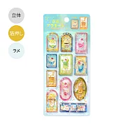 【日本BGM】立體浮雕貼紙 ‧ 喫茶咖啡館-彩繪玻璃Vol.2