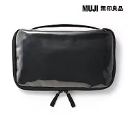 【MUJI 無印良品】收藏展示收納包.A5窄型/黑/約寬265&times;高115&times;深25mm