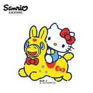 【日本正版授權】三麗鷗 跳跳馬系列 貼紙 日本製 - 凱蒂貓