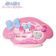 【日本正版授權】紙劇場 三麗鷗 立體貼紙 - 美樂蒂