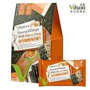 【vilson 米森】起司咖哩海苔脆片(16g*5包/盒)