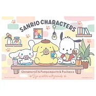 Sanrio characters【好朋友系列】狗狗吃甜點拼圖300片