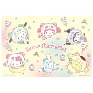 Sanrio characters可愛熊貓拼圖300片