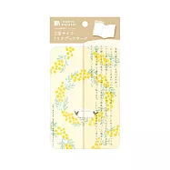 【日本Wa-Life】HONTOWATASHI 文庫本尺寸透明書籤 ‧ 小白鳥