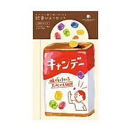 【日本Wa-Life】HONTOWATASHI 閱讀日和書套(文庫本尺寸)+書籤組合 ‧ 糖果罐
