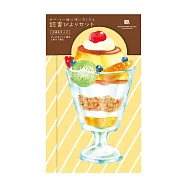 【日本Wa-Life】HONTOWATASHI 閱讀日和書套(文庫本尺寸)+書籤組合 ‧ 布丁芭菲