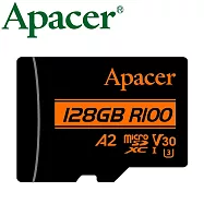 Apacer 宇瞻 128GB microSDXC U3 V30 A2 記憶卡