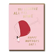 【CAROLYN SUZUKI】All The Vino 母親節卡 #CS2478