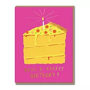 【CAROLYN SUZUKI】Pizza Cake 生日卡 #CS1850