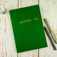 【conifer綠的事務】2027-25K線裝支票登記簿 會計專用 綠