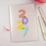 【conifer綠的事務】2027-25K跨年月計畫筆記本組 彩色日子