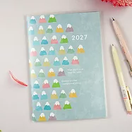 【conifer綠的事務】2027-25K跨年月計畫筆記本組 小山日記