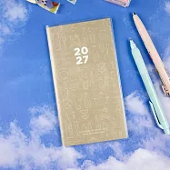 【conifer綠的事務】2027-48K跨年月計畫筆記本組 生活器物