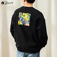 永恆畢卡索藝術大學T|《她的藍色心事》黑 S 黑色