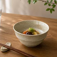 【日本見谷陶器】美濃燒|雲釉 陶瓷餐碗350ml ‧ 陶灰
