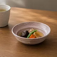【日本見谷陶器】美濃燒|雲釉 陶瓷餐碗13.7cm ‧ 陶粉