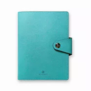 【DATA MATE 萬用手冊】DM-838F 輕巧精緻 A5尺寸 6孔夾活頁本- 湖水藍