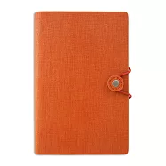 【DATA MATE 萬用手冊】DM-723F 原創藝品 A6尺寸 6孔活頁夾- 桔色