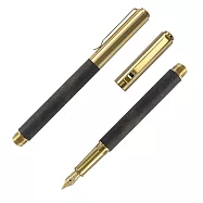 【IWI】Handscrip 鋼筆-復古環保黃銅版-鎖蓋式- 黃銅/深棕