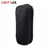 LIHIT LAB. A-3811 XCOA 展開式雙層輕量筆袋 黑色