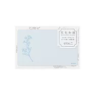 MIDORI 花色和紙便箋信封組(名片尺寸)- 藍