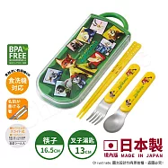 【百科良品】日本製 迪士尼 動物方城市 環保筷子+湯匙+叉子三件餐具組(日本境內版) 角色大集合