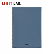 LIHIT LAB. N-3204 Soffice B5橫格筆記本 石灰藍