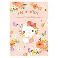 Hello Kitty 【花漾系列】暖紅澄花拼圖108片