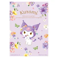 Kuromi 酷洛米【花漾系列】紫煥光韻拼圖108片