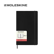 2026-2027 MOLESKINE 18個月日記軟皮手帳 - L型/黑