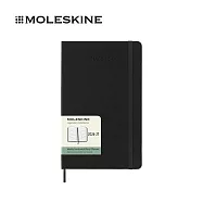 2026-2027 MOLESKINE 18個月橫式週記硬皮手帳 - L型/黑
