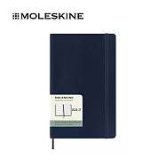 2026-2027 MOLESKINE 18個月週記軟皮手帳 L型 寶藍