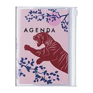 【日本Mark&rsquo;s】2027 直式週記事收納手帳A6 ‧ 插畫/老虎