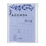 【日本Mark&rsquo;s】2027 直式週記事收納手帳A6 ‧ 插畫/商店