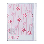 【日本Mark&rsquo;s】2027 直式週記事收納手帳A6 ‧ 和風/櫻花