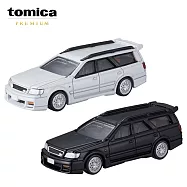 【日本正版授權】兩款一組 TOMICA PREMIUM 50 日產 STAGEA NISSAN 玩具車 多美小汽車