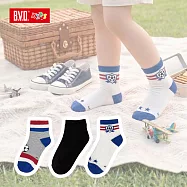 【BVD】3入組-足球小將1/2世界盃童襪-荷蘭隊- (13-16CM)