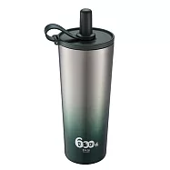 [星巴克]紀念600吸管蓋不鏽鋼TOGO冷水杯