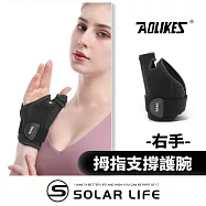 AOLIKES 拇指支撐加壓護腕.運動護腕 彈力護具 纏繞加壓 手腕固定支撐 滑鼠手鍵盤手