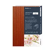 【Kuretake 日本吳竹】ORINOTE 水彩紙集印冊 / 御朱印帳 / 咖色條紋