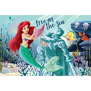 Disney Princess 小美人魚(3)鐵盒拼圖36片