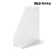 【MUJI 無印良品】聚丙烯立式風琴斜口檔案分隔夾.A4/6口袋
