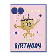 【1973】Cake 生日卡 #TT2690