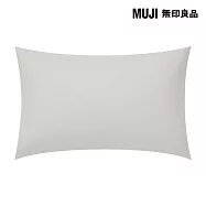 【MUJI 無印良品】涼感枕套/43/灰色成品尺寸:W43xL63 cm