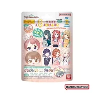 日本BANDAI -學園偶像大師吊飾入浴球vol.1- 1入(柑橘香/限量/洗澡玩具/交換禮物)