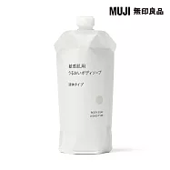 【MUJI 無印良品】MUJI敏感肌水潤沐浴乳/340ml/補充包340mL